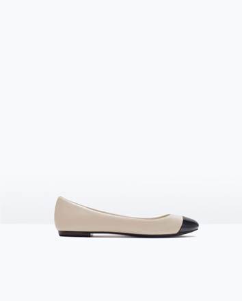 Cap-toe Ballerina