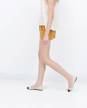 Cap-toe Ballerina