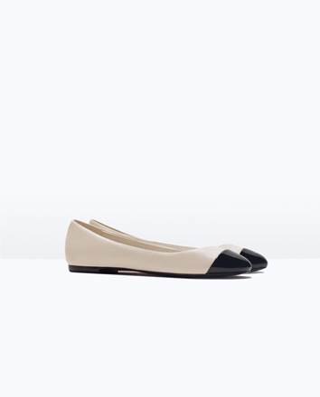 Cap-toe Ballerina