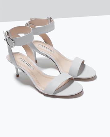 Mid-heel Sandals With Ankle Strap_3