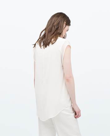 Top With Ribbed Neckline