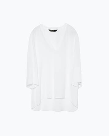 Uneven Hem Top