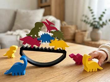 Dinossauros equilibristas